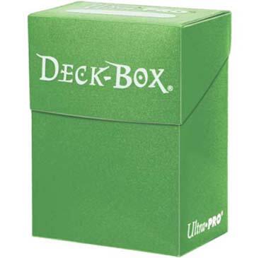 Solid Color Deck Box - Light Green