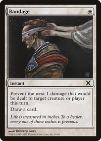 Bandage - 10th Edition - Magic: The Gathering card