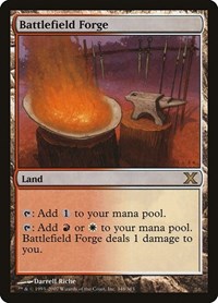 Battlefield Forge - 10th Edition - Magic: The Gathering card