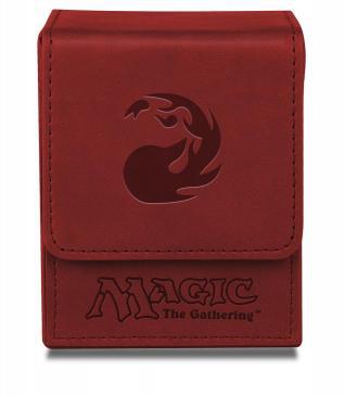 Flip Box - Red Mana for Magic with Matte Finish - Ultra Pro Deck