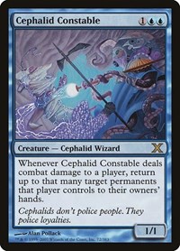 Cephalid Constable - 10th Edition - Magic: The Gathering card