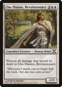 Cho-Manno, Revolutionary - 10th Edition - Magic: The Gathering card
