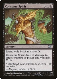 Consume Spirit (10th Edition)
