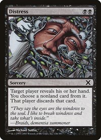 Distress - 10th Edition - Magic: The Gathering card