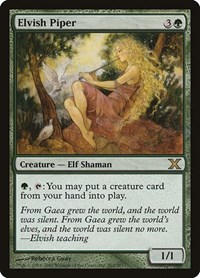 Elvish Piper - 10th Edition - Magic: The Gathering card