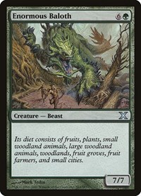 Enormous Baloth - 10th Edition - Magic: The Gathering card