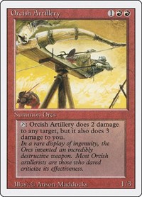 Orcish Artillery (Revised Edition)