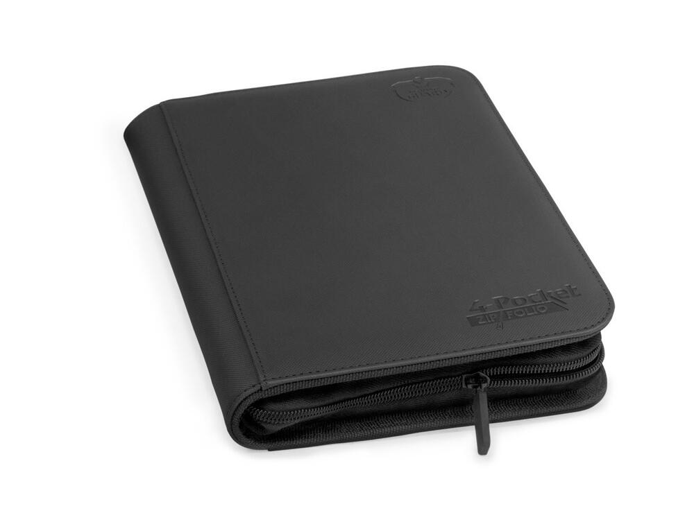 Ultimate Guard Storage Portfolio - 4-Pocket ZipFolio XenoSkin - Black - Ultimate Guard Storage ...