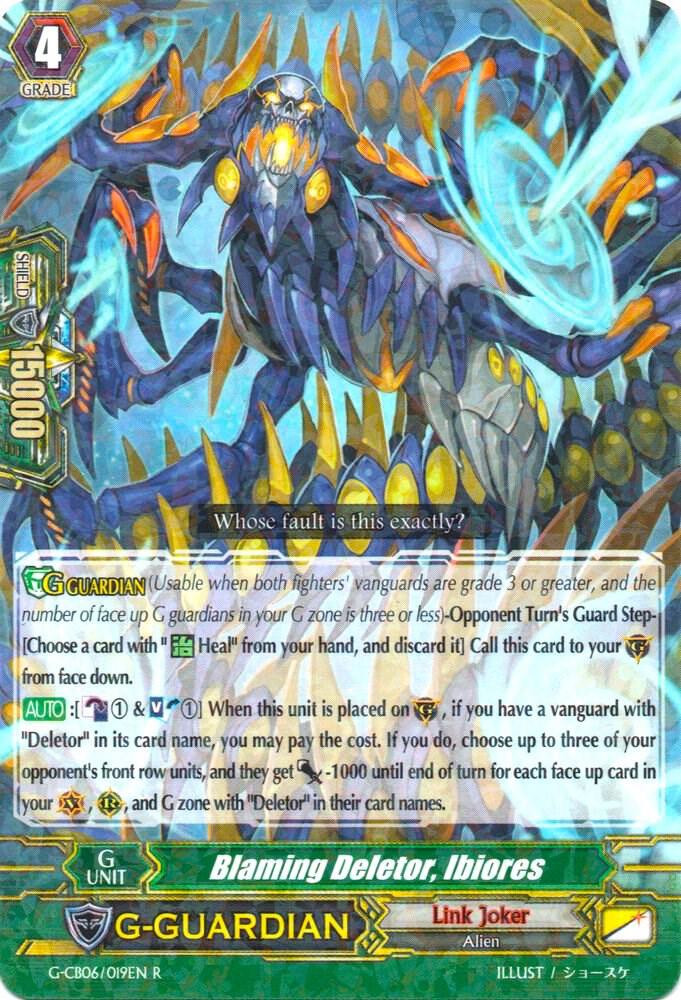 Blaming Deletor, Ibiores