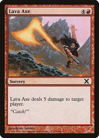 Lava Axe (10th Edition)