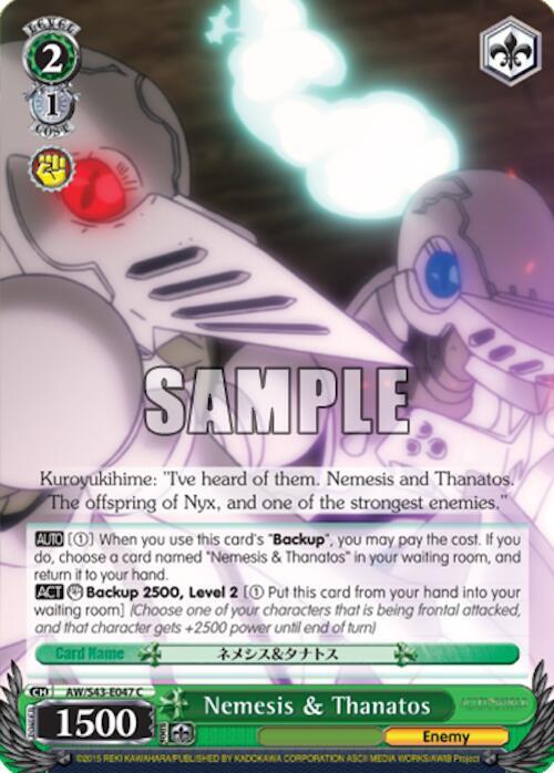 Nemesis & Thanatos