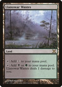 Llanowar Wastes - 10th Edition - Magic: The Gathering card