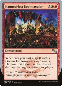 Hammerfest Boomtacular - Unstable - Magic: The Gathering card