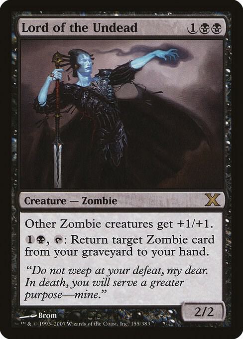 Lord of the Undead - 10th Edition - Magic: The Gathering