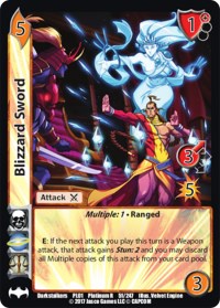 Blizzard Sword