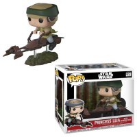 Princess Leia with Speeder Bike