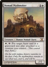 Nomad Mythmaker - 10th Edition - Magic: The Gathering card