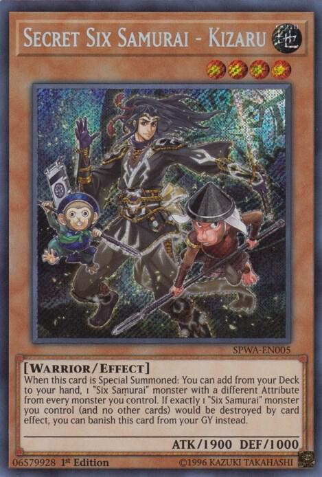 Secret Six Samurai - Kizaru - Spirit Warriors - YuGiOh - TCGplayer.com