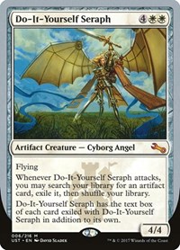 Do-It-Yourself Seraph - Unstable - Magic: The Gathering card