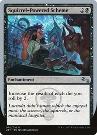 Squirrel-Powered Scheme - Unstable - Magic: The Gathering card