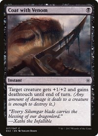 Coat with Venom (Explorers of Ixalan)
