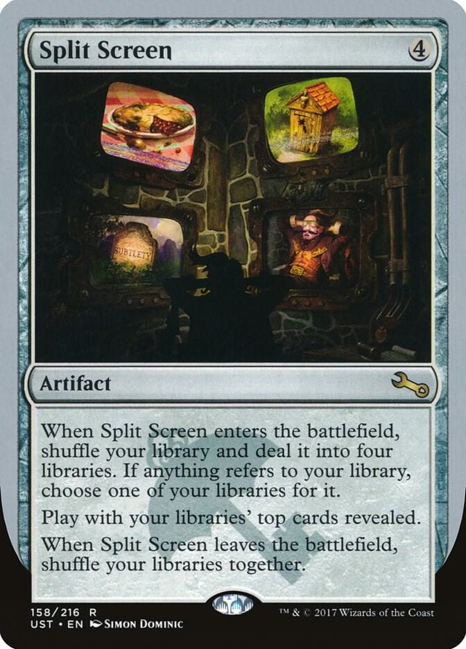 Split Screen - Unstable - Magic: The Gathering - TCGplayer.com