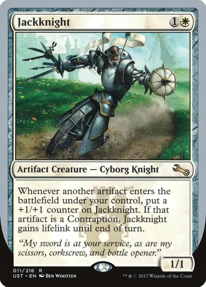 Jackknight 11 card