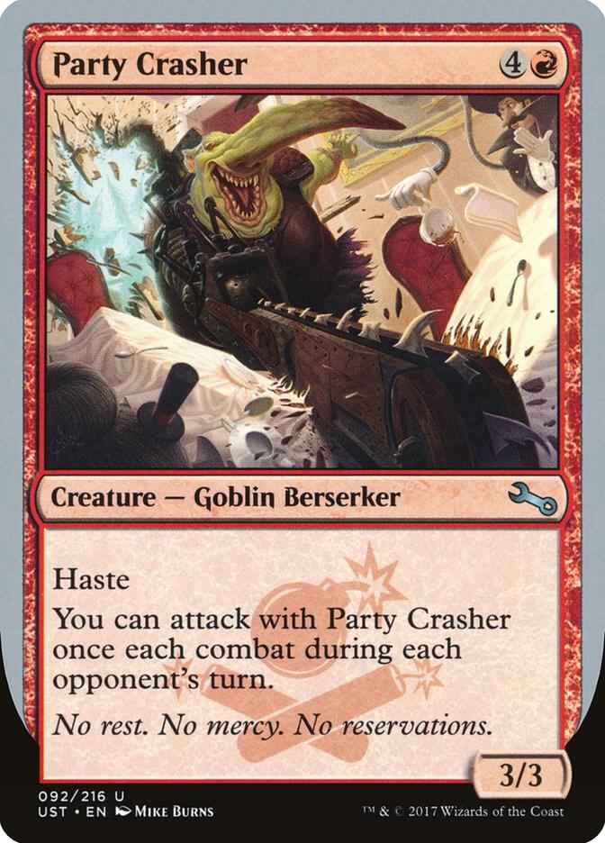 Party Crasher 92 card