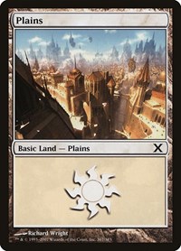Plains (367) - 10th Edition - Magic: The Gathering card