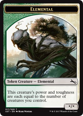 Elemental Token (017)