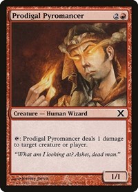 Prodigal Pyromancer - 10th Edition - Magic: The Gathering card