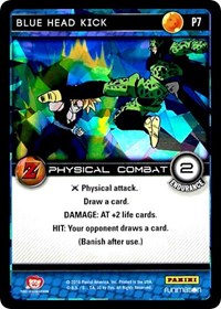 Blue Head Kick (Awakening) - Dragon Ball Z Panini Promo Cards trading card