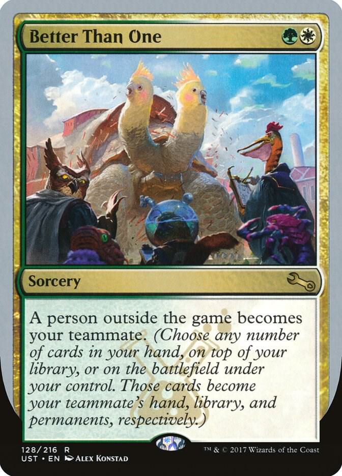 Better Than One - Unstable - Magic: The Gathering Better Than One - Unstable - Magic: The Gathering