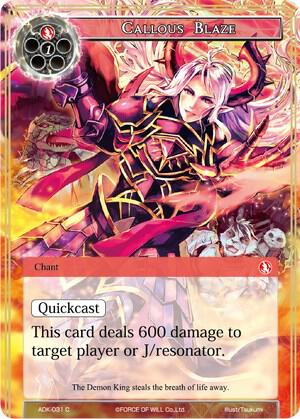 Callous Blaze