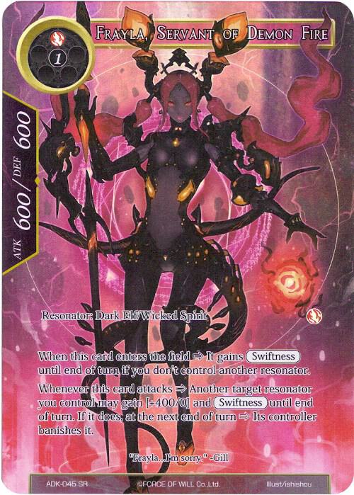 Frayla, Servant of Demon Fire (Full Art)