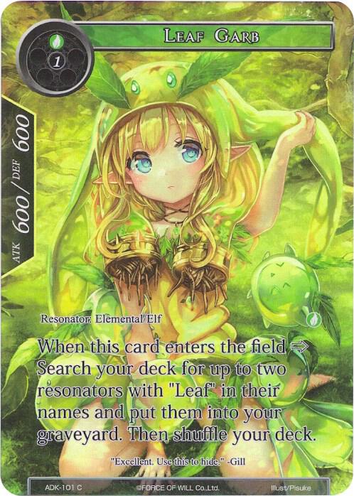 Leaf Garb (Full Art)