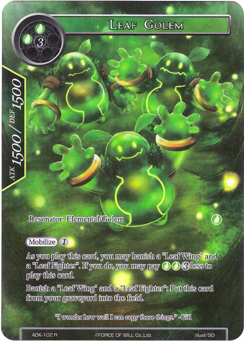 Leaf Golem (Full Art)