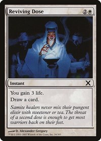 Reviving Dose - 10th Edition - Magic: The Gathering card