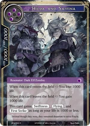 Hilda and Saffina
