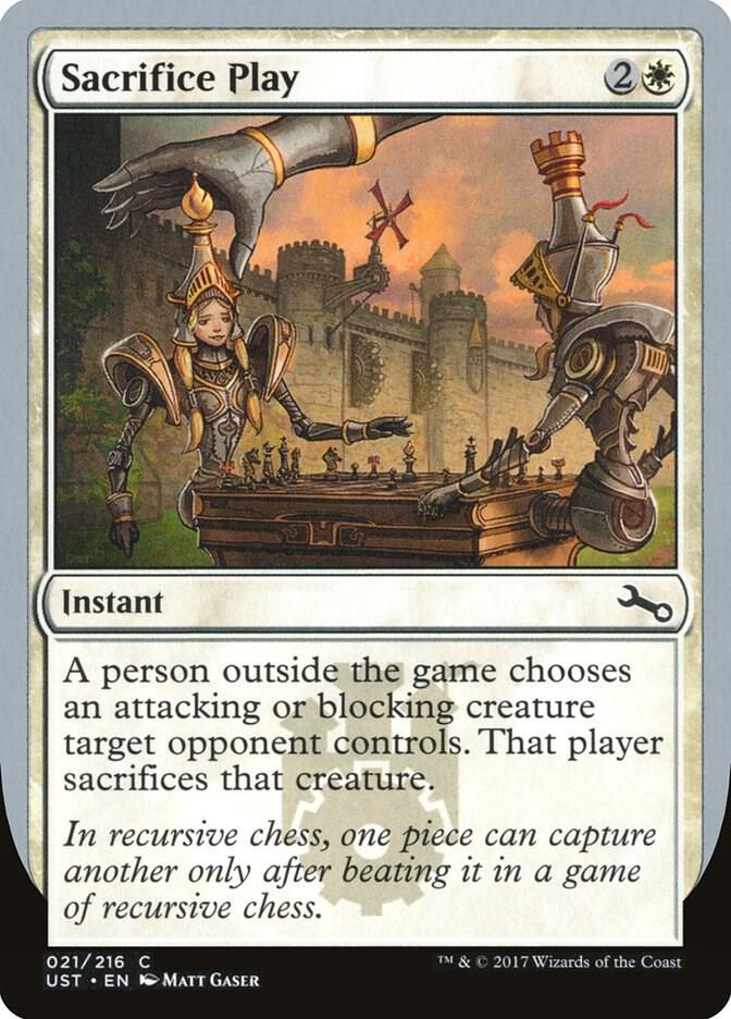 Sacrifice Play - Unstable - Magic: The Gathering - TCGplayer.com