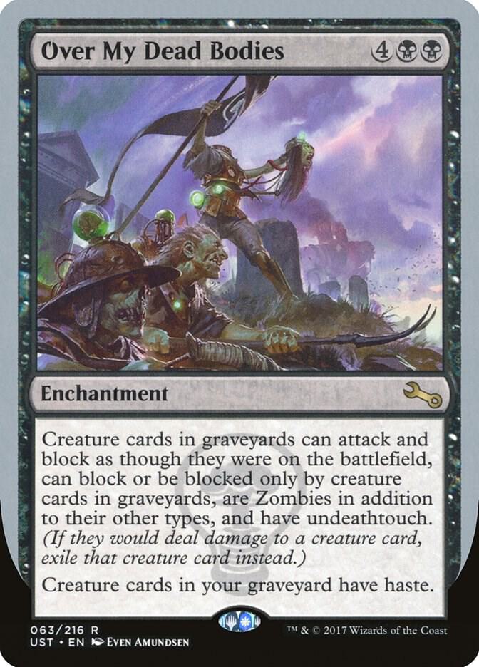 Over My Dead Bodies 63 card