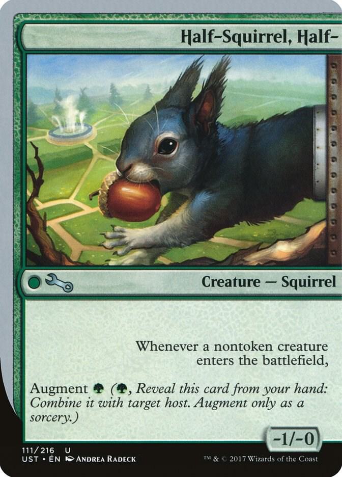 Half-Squirrel, Half- 111 card