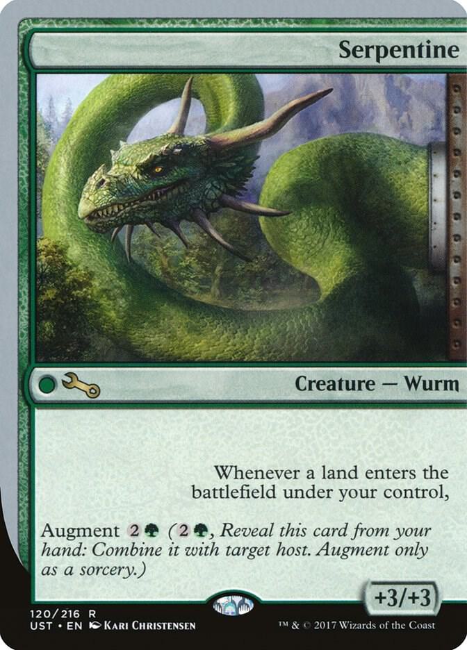 Serpentine 120 card