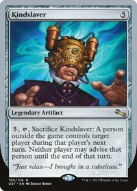 Kindslaver - Unstable - Magic: The Gathering card