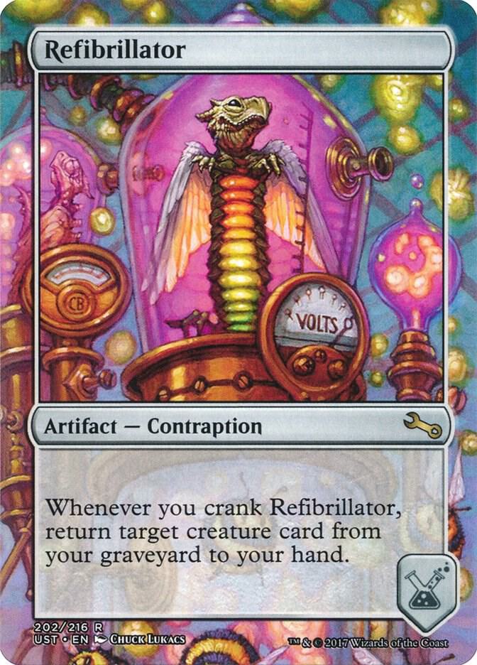 Refibrillator 202 card