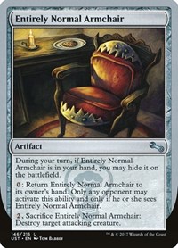 Entirely Normal Armchair - Unstable - Magic: The Gathering card