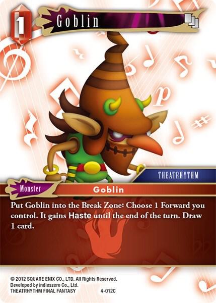 Goblin - Opus IV - Final Fantasy TCG - TCGplayer.com
