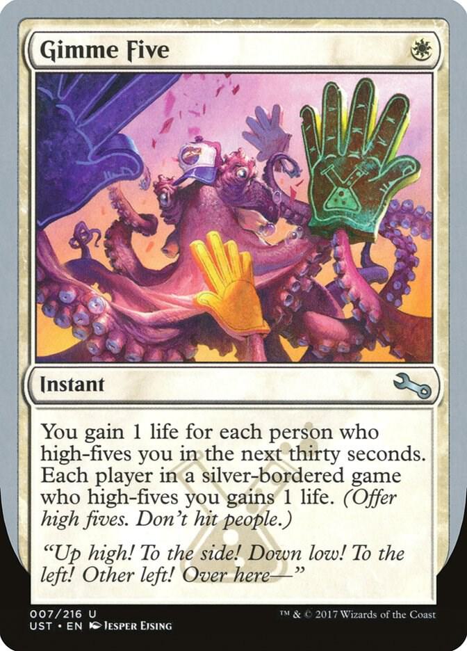 Gimme Five - Unstable - Magic: The Gathering - TCGplayer.com