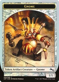 Gnome Token - Unstable - Magic: The Gathering card