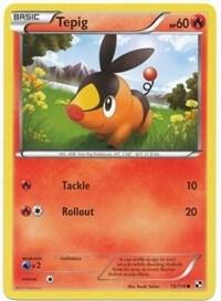 Tepig 15/114 (Cosmos Holo) 015/114 from League & Championship Cards